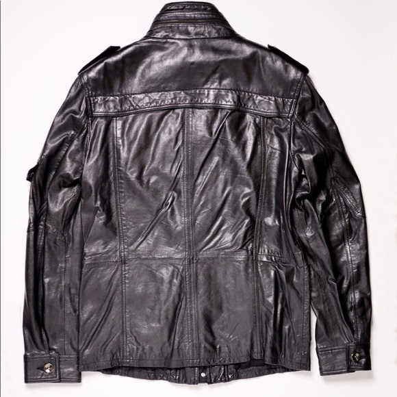 Awesome leather coat - Picture 2 of 5